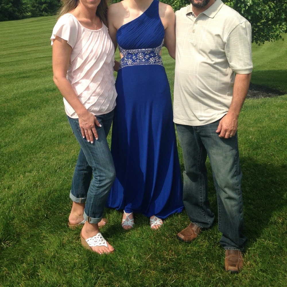 Blue Blondie Prom Dress